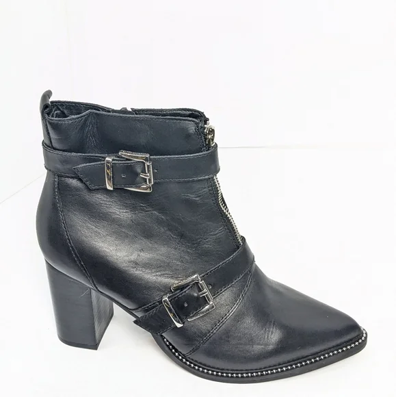 NWOT Steve Madden leather halle boots - Picture 11 of 16